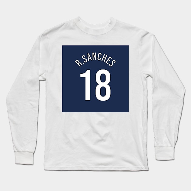 R.Sanches 18 Home Kit - 22/23 Season Long Sleeve T-Shirt by GotchaFace